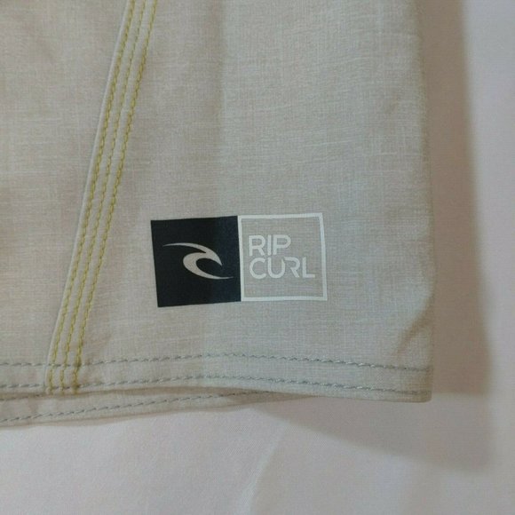Rip Curl Green Gray Board Short Size 38 - Picture 3 of 9